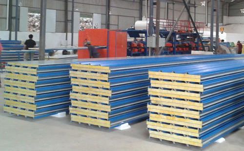 厂房翻新如何选河南彩钢岩棉板防火厚度